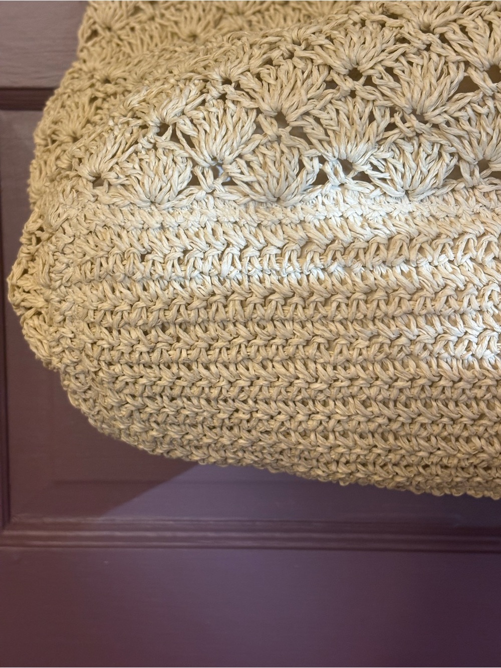 Haute Hippie Crocheted Straw Bag - Picture 4 of 6